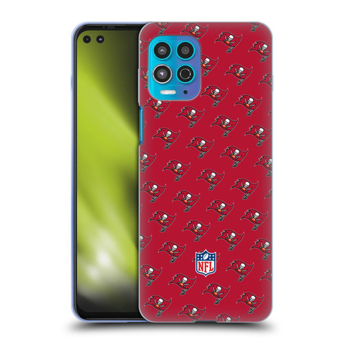 NFL Tampa Bay Buccaneers Artwork Patterns Soft Gel Case for Motorola Moto G100