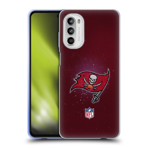 NFL Tampa Bay Buccaneers Artwork LED Soft Gel Case for Motorola Moto G52