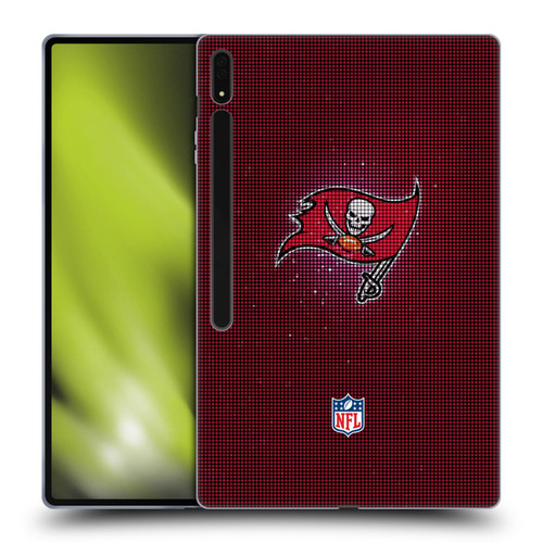 NFL Tampa Bay Buccaneers Artwork LED Soft Gel Case for Samsung Galaxy Tab S8 Ultra