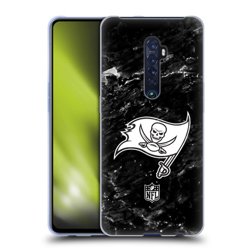 NFL Tampa Bay Buccaneers Artwork Marble Soft Gel Case for OPPO Reno 2