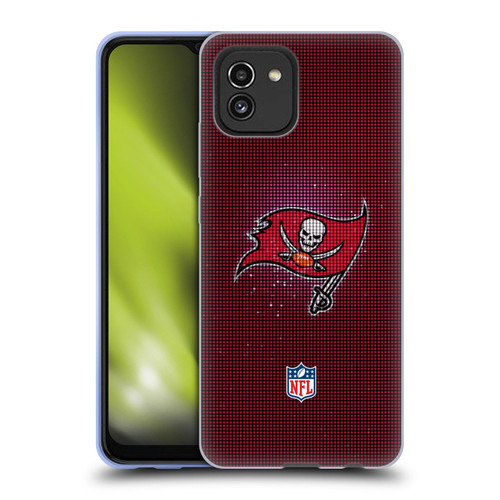 NFL Tampa Bay Buccaneers Artwork LED Soft Gel Case for Samsung Galaxy A03 (2021)