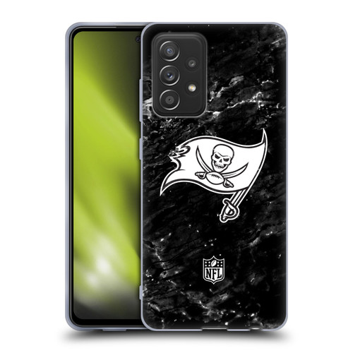 NFL Tampa Bay Buccaneers Artwork Marble Soft Gel Case for Samsung Galaxy A52 / A52s / 5G (2021)
