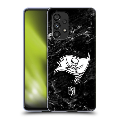 NFL Tampa Bay Buccaneers Artwork Marble Soft Gel Case for Samsung Galaxy A53 5G (2022)