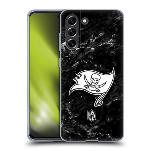 NFL Tampa Bay Buccaneers Artwork Marble Soft Gel Case for Samsung Galaxy S21 FE 5G