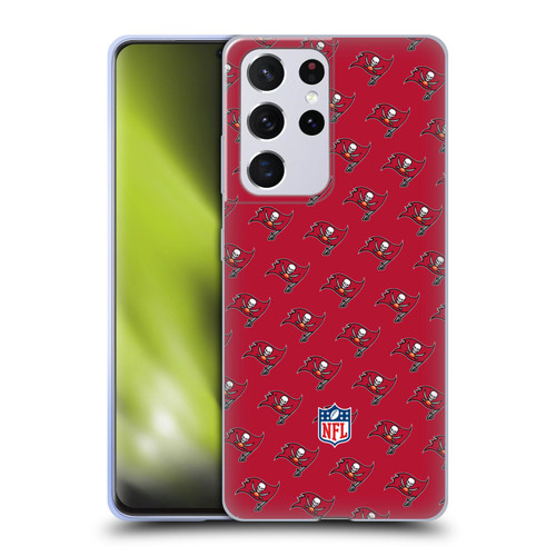 NFL Tampa Bay Buccaneers Artwork Patterns Soft Gel Case for Samsung Galaxy S21 Ultra 5G