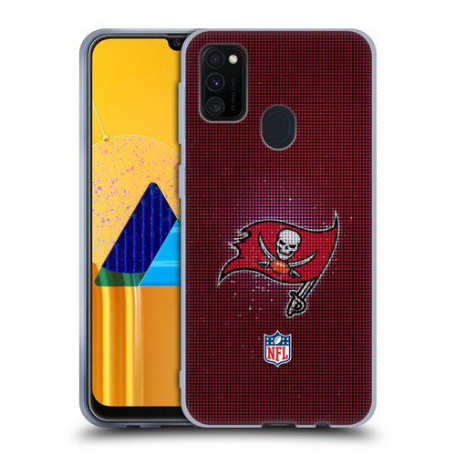 NFL Tampa Bay Buccaneers Artwork LED Soft Gel Case for Samsung Galaxy M30s (2019)/M21 (2020)