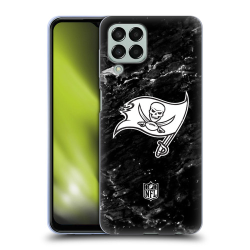 NFL Tampa Bay Buccaneers Artwork Marble Soft Gel Case for Samsung Galaxy M33 (2022)