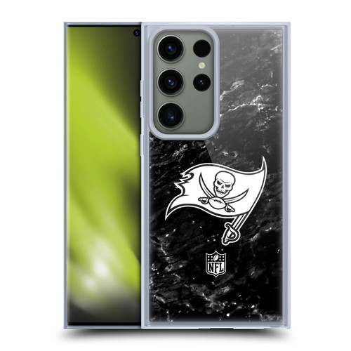 NFL Tampa Bay Buccaneers Artwork Marble Soft Gel Case for Samsung Galaxy S23 Ultra 5G