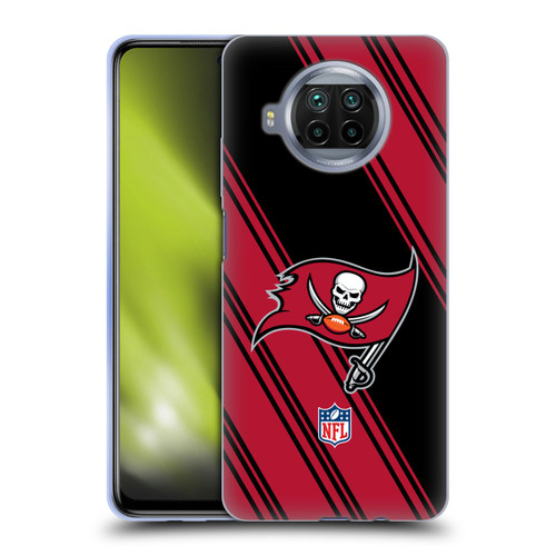 NFL Tampa Bay Buccaneers Artwork Stripes Soft Gel Case for Xiaomi Mi 10T Lite 5G