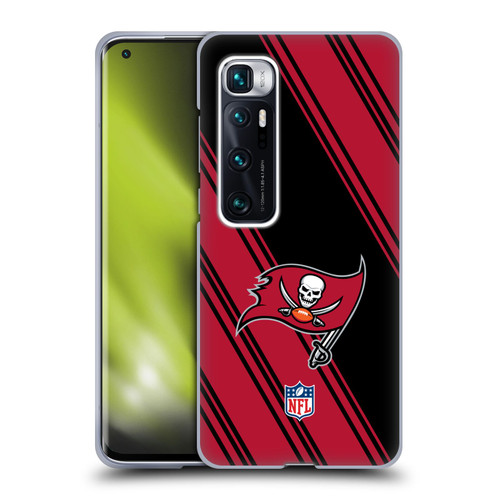 NFL Tampa Bay Buccaneers Artwork Stripes Soft Gel Case for Xiaomi Mi 10 Ultra 5G