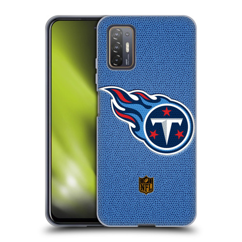 NFL Tennessee Titans Logo Football Soft Gel Case for HTC Desire 21 Pro 5G