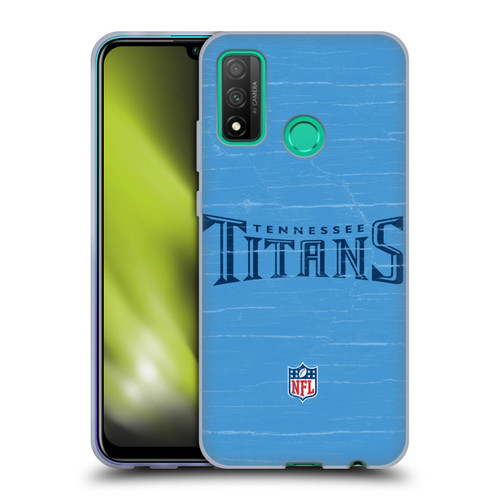 NFL Tennessee Titans Logo Distressed Look Soft Gel Case for Huawei P Smart (2020)