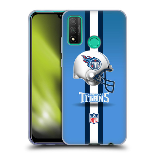 NFL Tennessee Titans Logo Helmet Soft Gel Case for Huawei P Smart (2020)