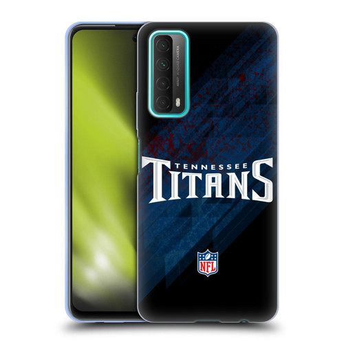 NFL Tennessee Titans Logo Blur Soft Gel Case for Huawei P Smart (2021)