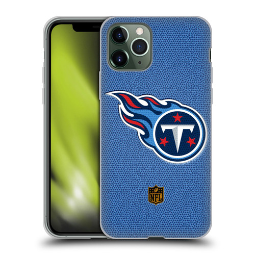 NFL Tennessee Titans Logo Football Soft Gel Case for Apple iPhone 11 Pro