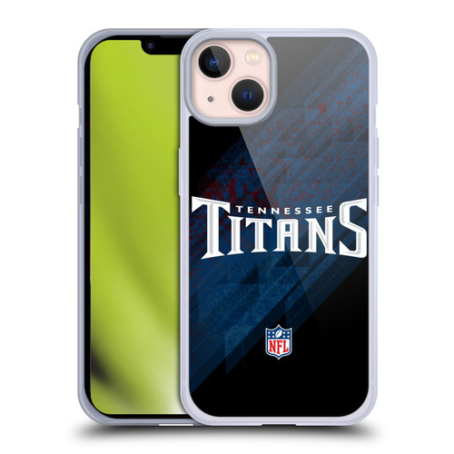 NFL Tennessee Titans Logo Blur Soft Gel Case for Apple iPhone 13