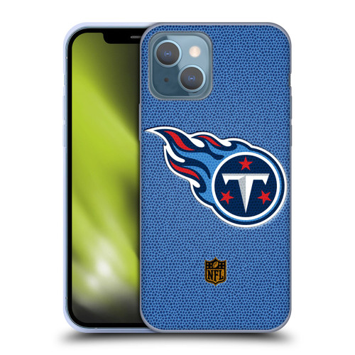 NFL Tennessee Titans Logo Football Soft Gel Case for Apple iPhone 13