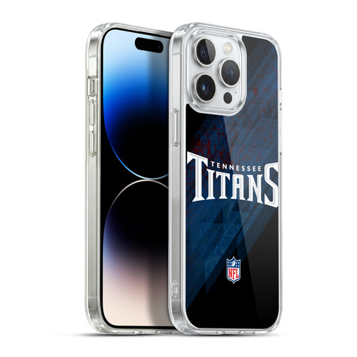 NFL Tennessee Titans Logo Blur Soft Gel Case for Apple iPhone 13 Pro Max & MagSafe