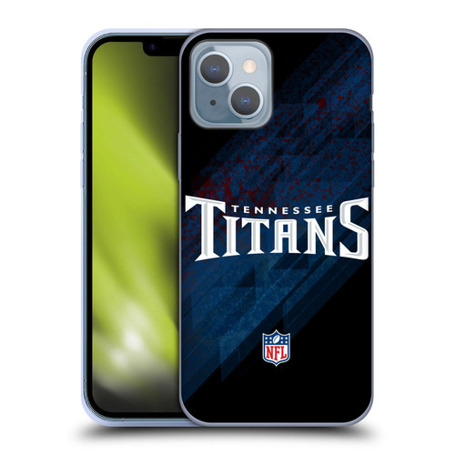 NFL Tennessee Titans Logo Blur Soft Gel Case for Apple iPhone 14