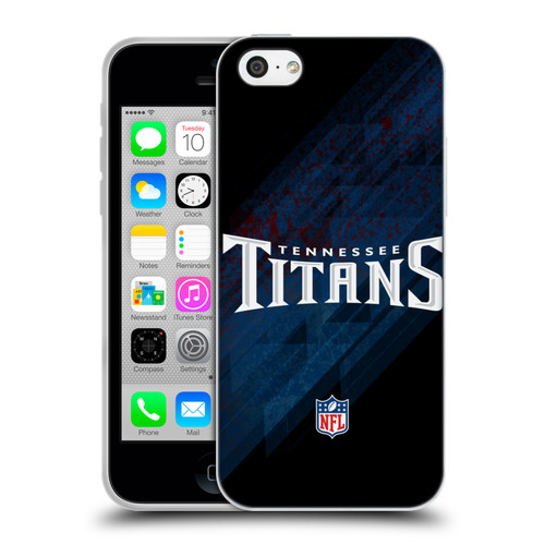 NFL Tennessee Titans Logo Blur Soft Gel Case for Apple iPhone 5c
