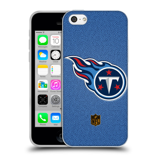 NFL Tennessee Titans Logo Football Soft Gel Case for Apple iPhone 5c