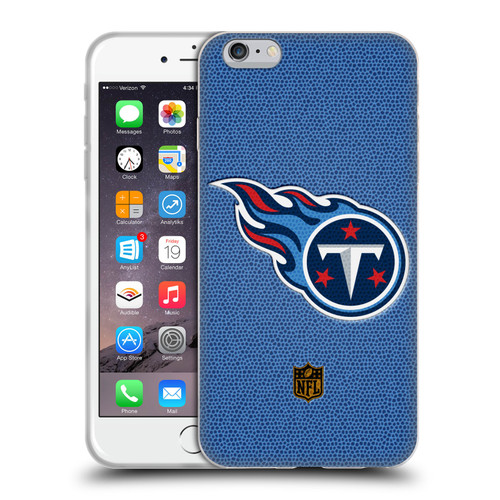 NFL Tennessee Titans Logo Football Soft Gel Case for Apple iPhone 6 Plus / iPhone 6s Plus