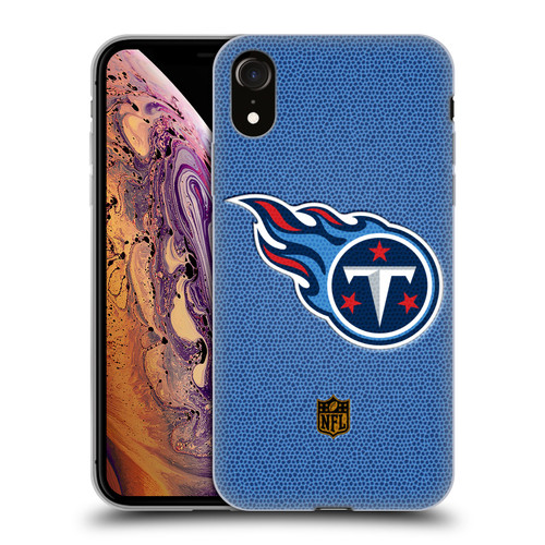 NFL Tennessee Titans Logo Football Soft Gel Case for Apple iPhone XR