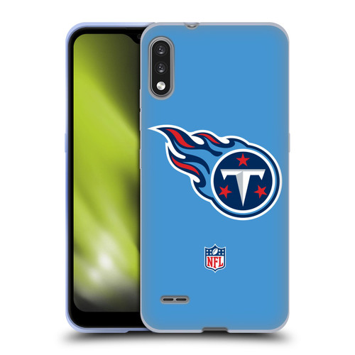 NFL Tennessee Titans Logo Plain Soft Gel Case for LG K22