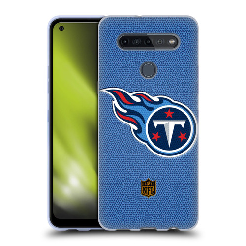 NFL Tennessee Titans Logo Football Soft Gel Case for LG K51S
