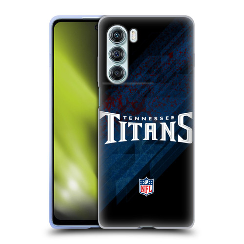 NFL Tennessee Titans Logo Blur Soft Gel Case for Motorola Edge S30 / Moto G200 5G