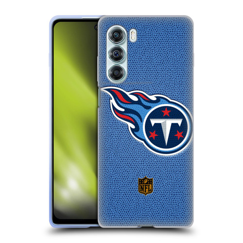 NFL Tennessee Titans Logo Football Soft Gel Case for Motorola Edge S30 / Moto G200 5G