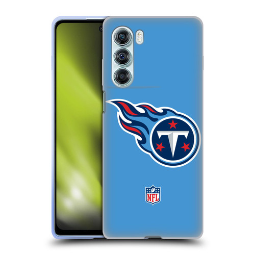 NFL Tennessee Titans Logo Plain Soft Gel Case for Motorola Edge S30 / Moto G200 5G