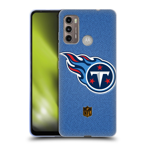 NFL Tennessee Titans Logo Football Soft Gel Case for Motorola Moto G60 / Moto G40 Fusion