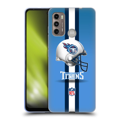 NFL Tennessee Titans Logo Helmet Soft Gel Case for Motorola Moto G60 / Moto G40 Fusion