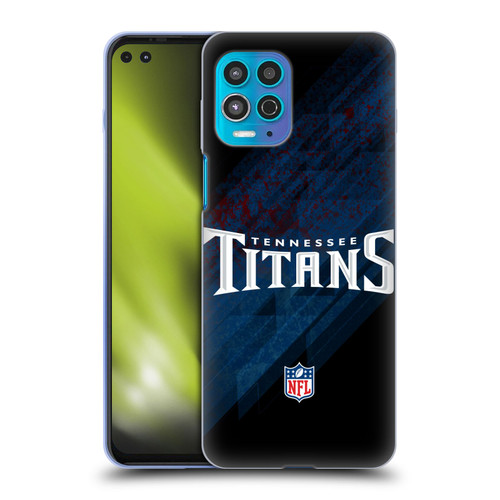 NFL Tennessee Titans Logo Blur Soft Gel Case for Motorola Moto G100