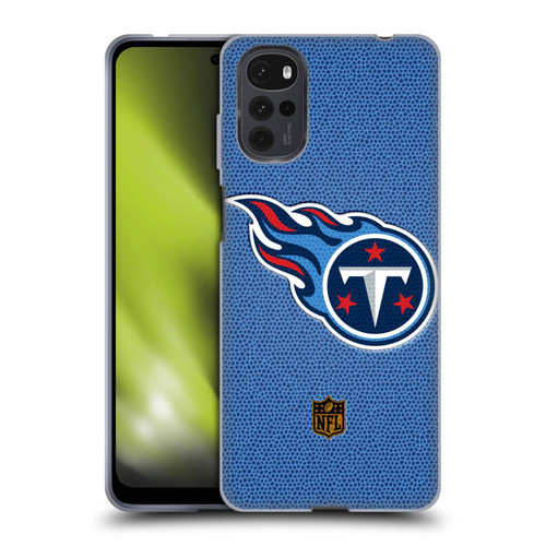 NFL Tennessee Titans Logo Football Soft Gel Case for Motorola Moto G22