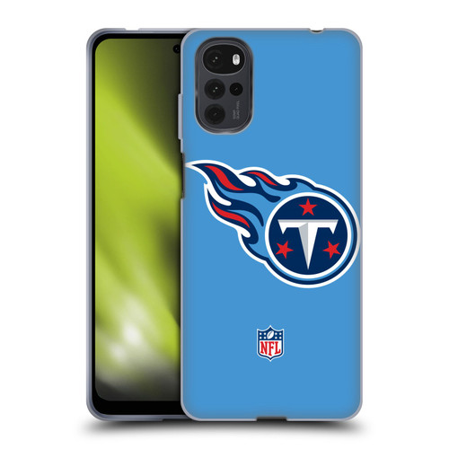 NFL Tennessee Titans Logo Plain Soft Gel Case for Motorola Moto G22