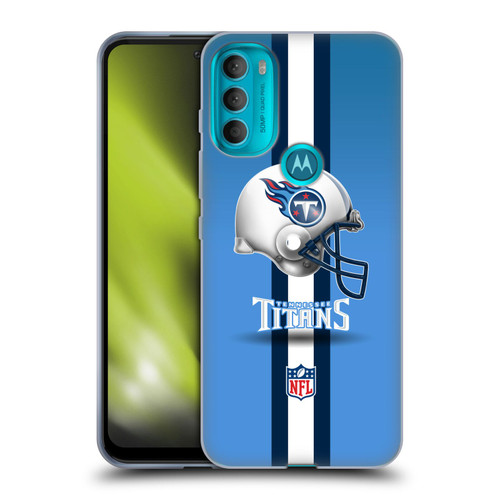 NFL Tennessee Titans Logo Helmet Soft Gel Case for Motorola Moto G71 5G