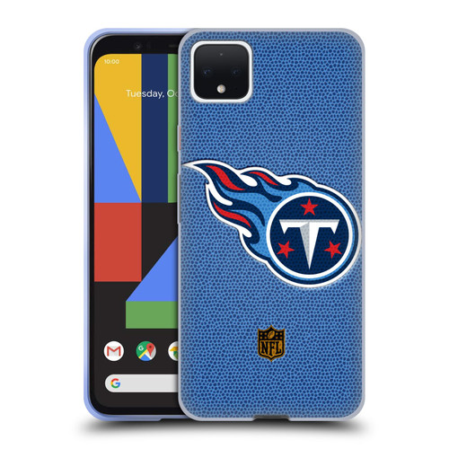 NFL Tennessee Titans Logo Football Soft Gel Case for Google Pixel 4 XL