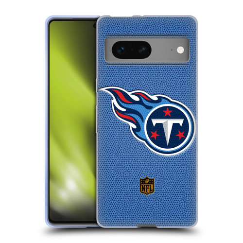 NFL Tennessee Titans Logo Football Soft Gel Case for Google Pixel 7