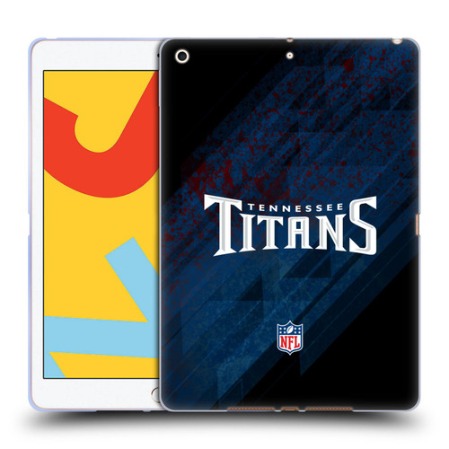 NFL Tennessee Titans Logo Blur Soft Gel Case for Apple iPad 10.2 2019/2020/2021