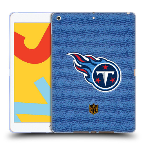 NFL Tennessee Titans Logo Football Soft Gel Case for Apple iPad 10.2 2019/2020/2021