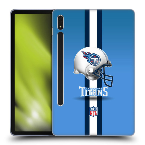 NFL Tennessee Titans Logo Helmet Soft Gel Case for Samsung Galaxy Tab S8
