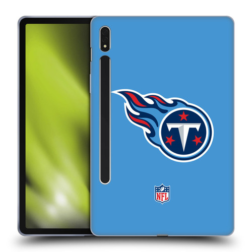 NFL Tennessee Titans Logo Plain Soft Gel Case for Samsung Galaxy Tab S8