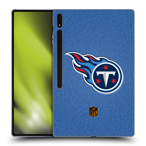 NFL Tennessee Titans Logo Football Soft Gel Case for Samsung Galaxy Tab S8 Ultra