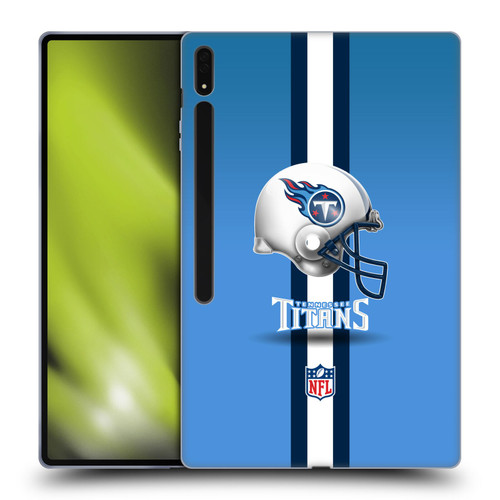 NFL Tennessee Titans Logo Helmet Soft Gel Case for Samsung Galaxy Tab S8 Ultra