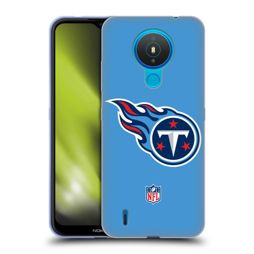 NFL Tennessee Titans Logo Plain Soft Gel Case for Nokia 1.4
