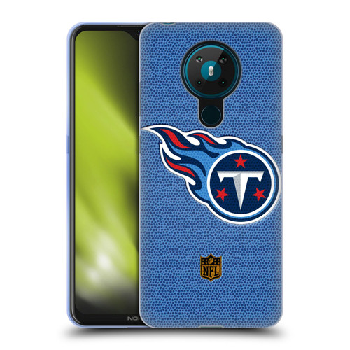 NFL Tennessee Titans Logo Football Soft Gel Case for Nokia 5.3