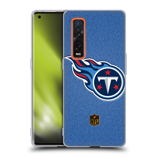 NFL Tennessee Titans Logo Football Soft Gel Case for OPPO Find X2 Pro 5G