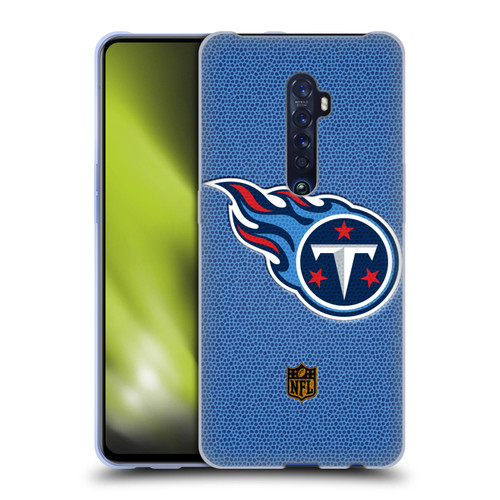NFL Tennessee Titans Logo Football Soft Gel Case for OPPO Reno 2